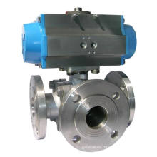 CS/Ss L Type 3 Way Ball Valve